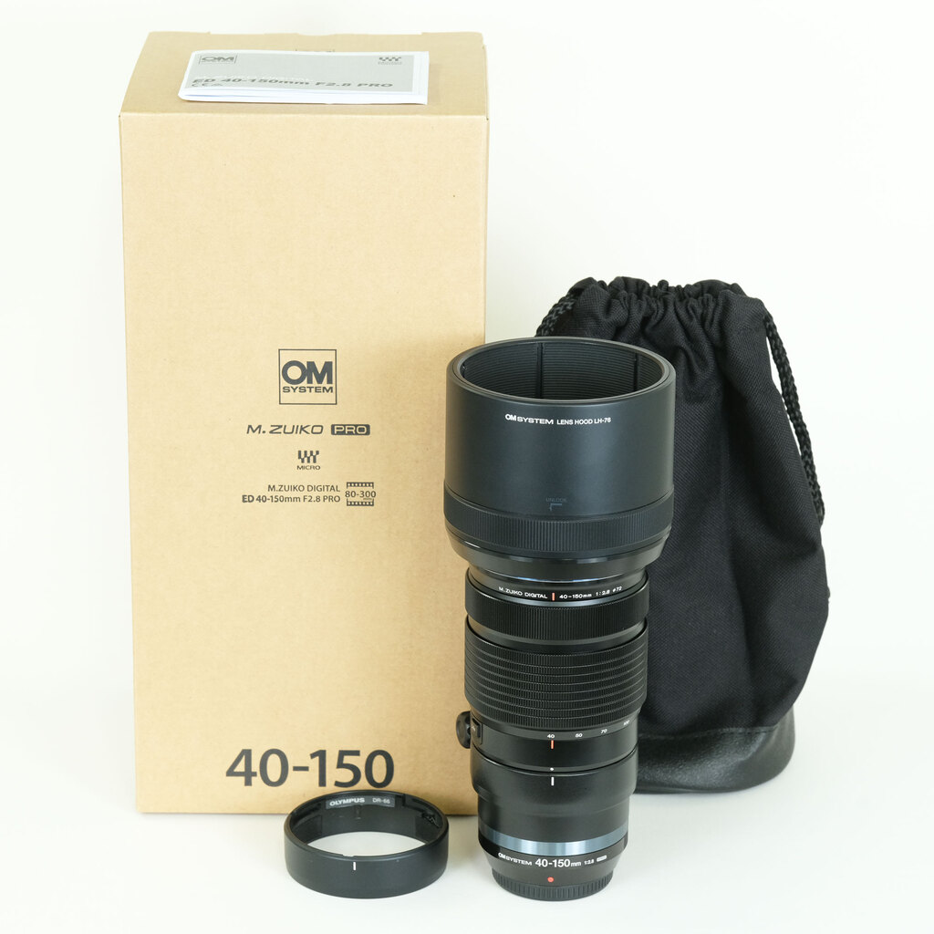OM SYSTEM M.ZUIKO DIGITAL ED 40-150mm F2.8 PRO    ※OM SYSTEMロゴモデル