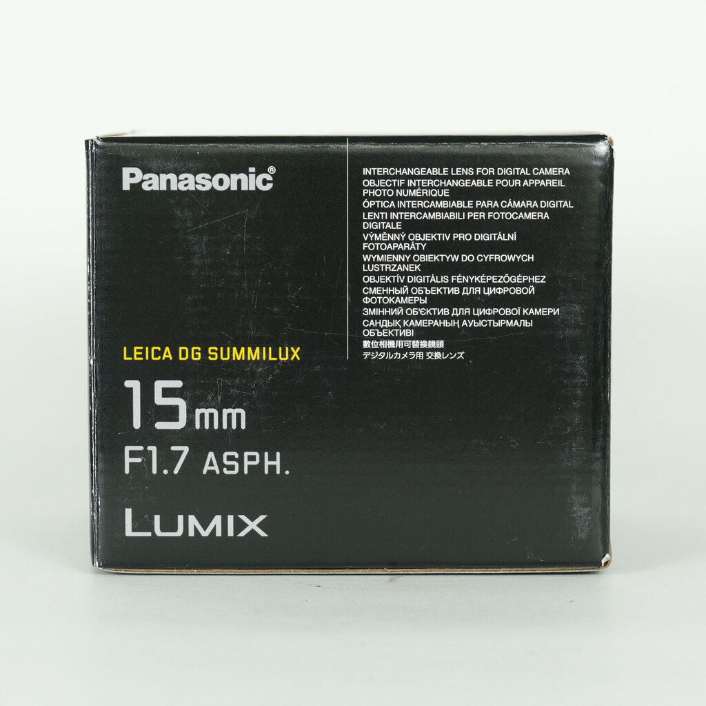 Panasonic LEICA DG SUMMILUX 15mm F1.7 ASPH.の出品 | ONE SCENE