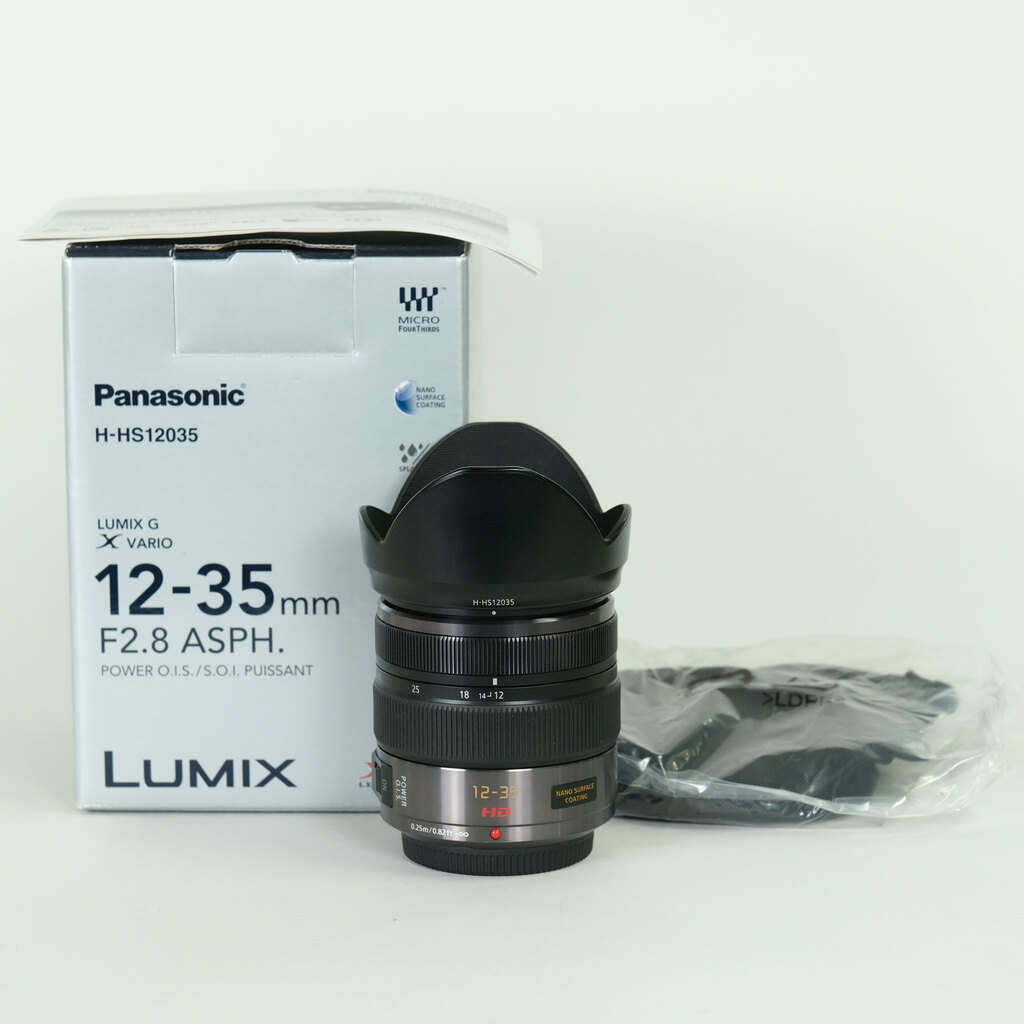 Panasonic LUMIX G X VARIO 12-35mm / F2.8 ASPH. / POWER O.I.S. Panasonic LUMIX G X VARIO 12-35mm / F2.8 ASPH. / POWER O.I.S.