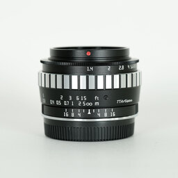 銘匠光学 TTArtisan 23mm F1.4 C (フジフイルムX用) ブラック