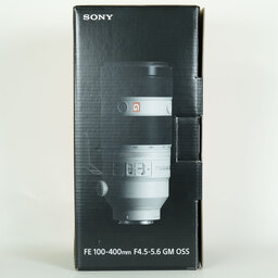 SONY FE 100-400mm F4.5-5.6 GM OSS SEL100400GM