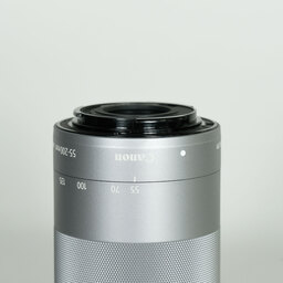 Canon EF-M55-200mm F4.5-6.3 IS STM シルバー