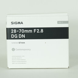 SIGMA 28-70mm F2.8 DG DN ｜Contemporary[ソニーE用]