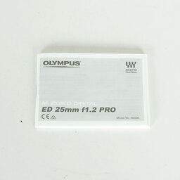 OLYMPUS M.ZUIKO DIGITAL ED 25mm F1.2 PRO