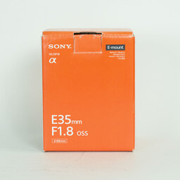 SONY E 35mm F1.8 OSS SEL35F18