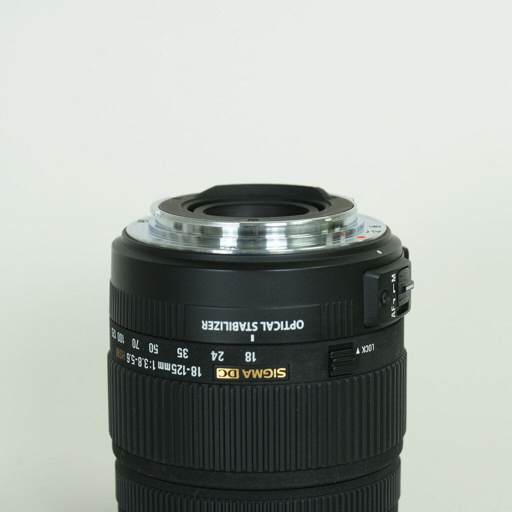 SIGMA 18-125mm F3.8-5.6 DC OS HSM [キヤノンEF用]