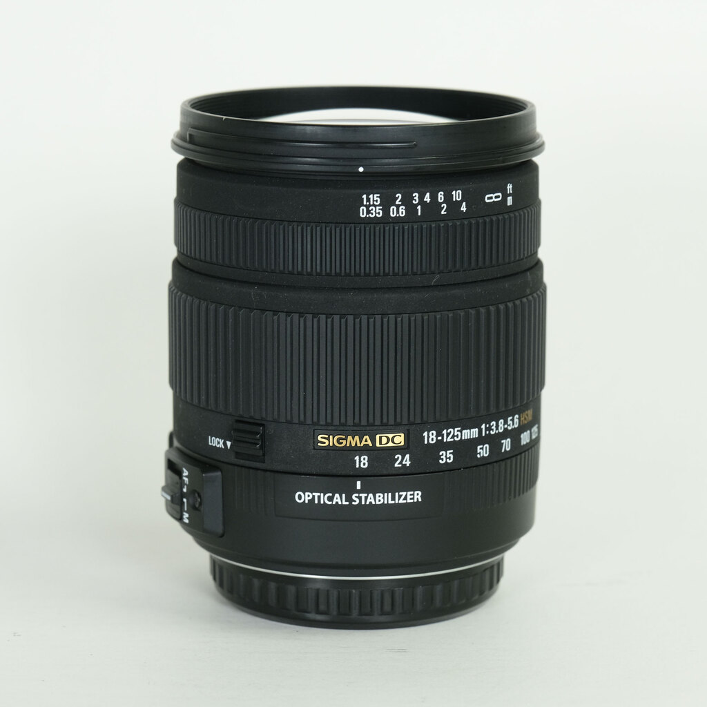 SIGMA 18-125mm F3.8-5.6 DC OS HSM [キヤノンEF用]