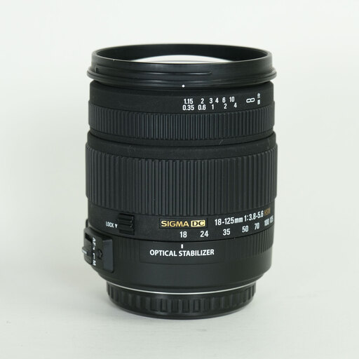 SIGMA 18-125mm F3.8-5.6 DC OS HSM [キヤノンEF用]