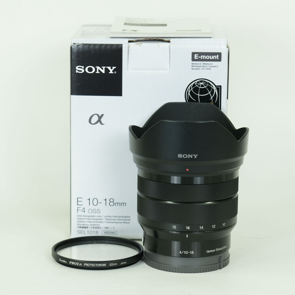 SONY E 10-18mm F4 OSS SEL1018