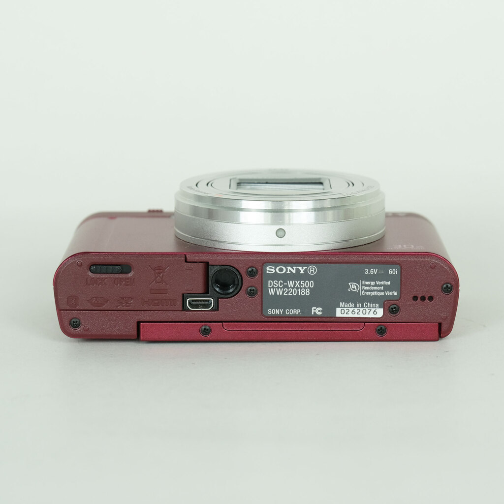 SONY Cyber-shot DSC-WX500 レッド
