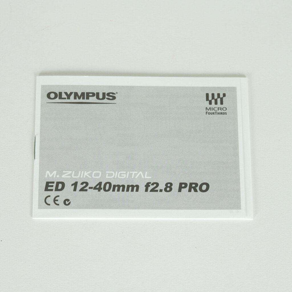 OLYMPUS M.ZUIKO DIGITAL ED 12-40mm F2.8 PRO
