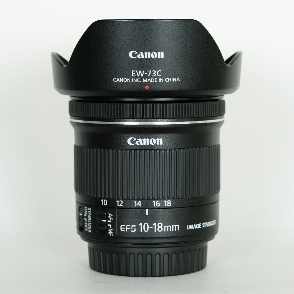 Canon EF-S10-18mm F4.5-5.6 IS STM