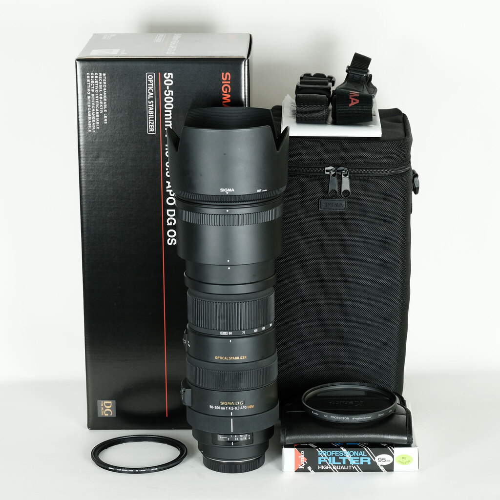 SIGMA APO 50-500mm F4.5-6.3 DG OS HSM (キヤノンEF用)