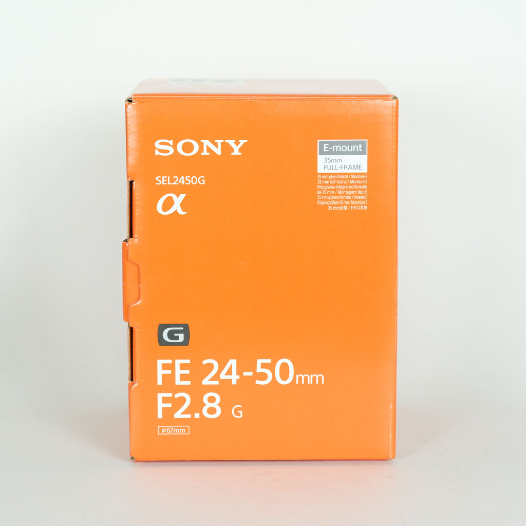 SONY FE 24-50mm F2.8 G SEL2450G