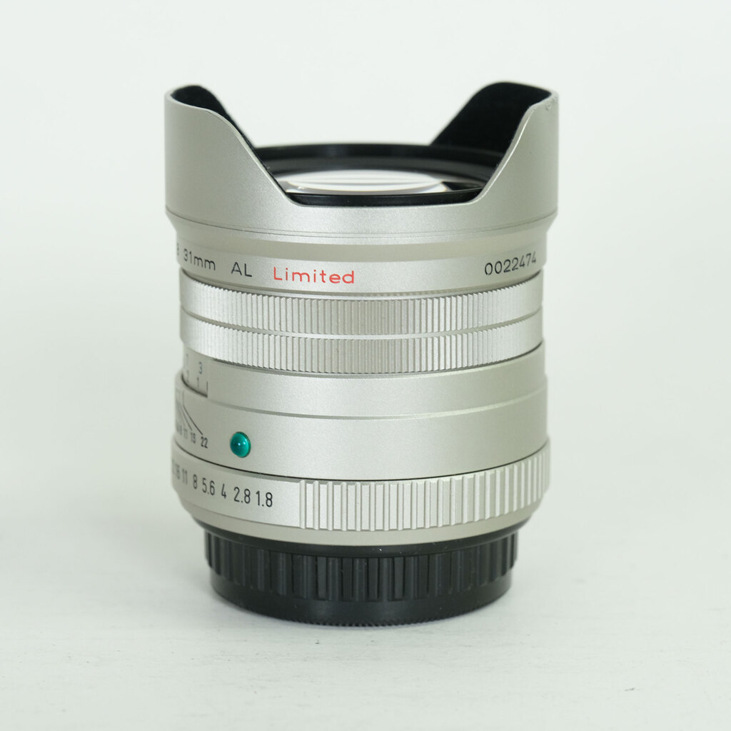 PENTAX FA31mm F1.8 AL Limited シルバー
