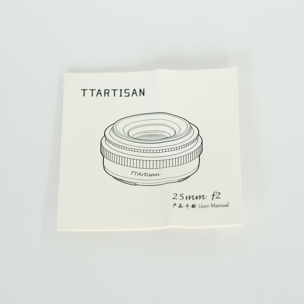 銘匠光学 TTArtisan 25mm F2 C (フジフイルムX用) ブラック 銘匠光学 TTArtisan 25mm F2 C (フジフイルムX用) ブラック