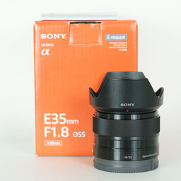 SONY E 35mm F1.8 OSS SEL35F18