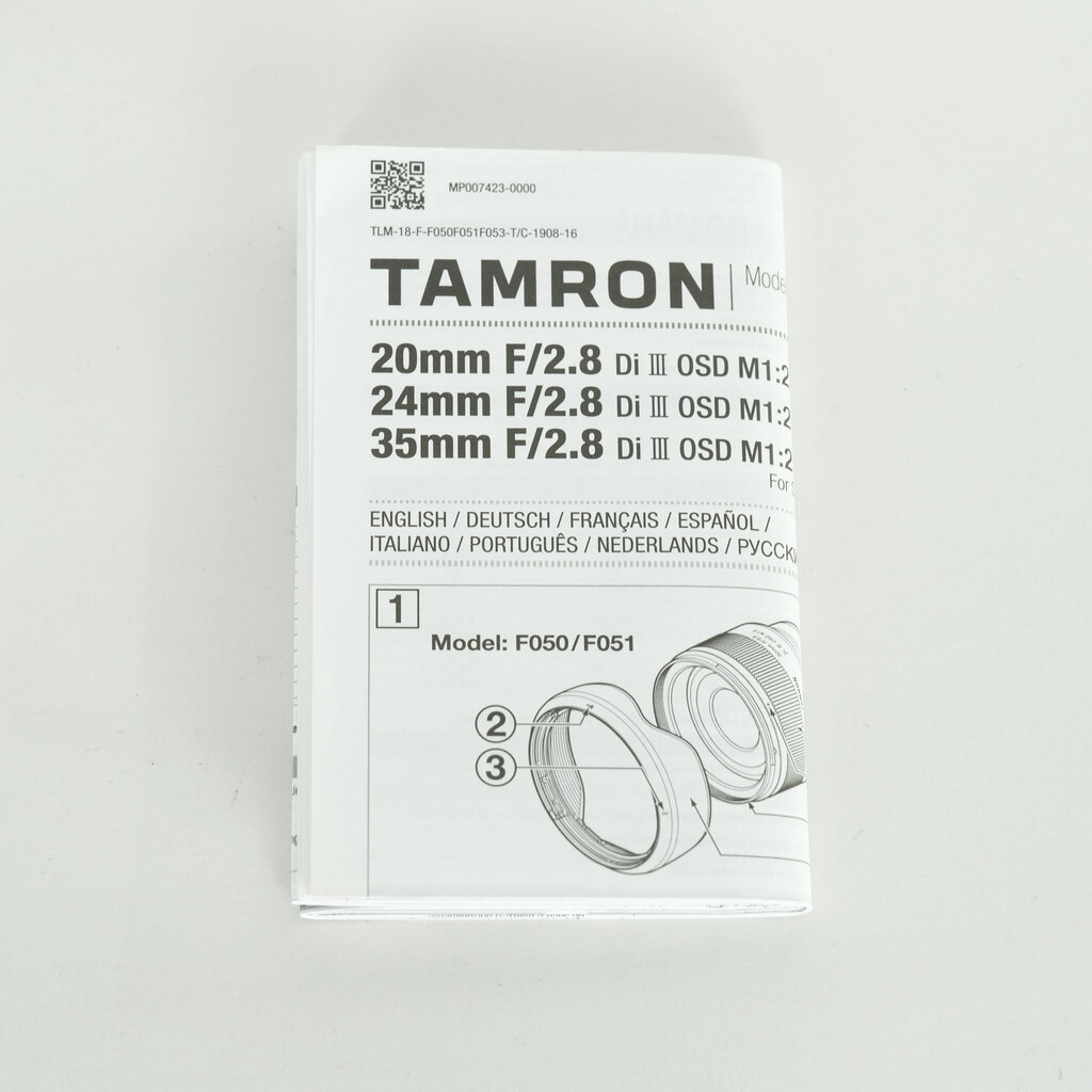 TAMRON 35mm F/2.8 Di III OSD M1:2 (Model F053) [ソニーE用]