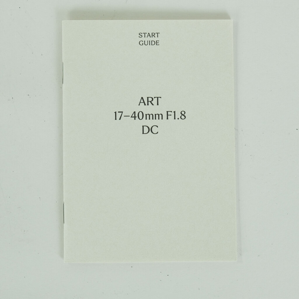 SIGMA 17-40mm F1.8 DC｜Art フジフイルムX用
