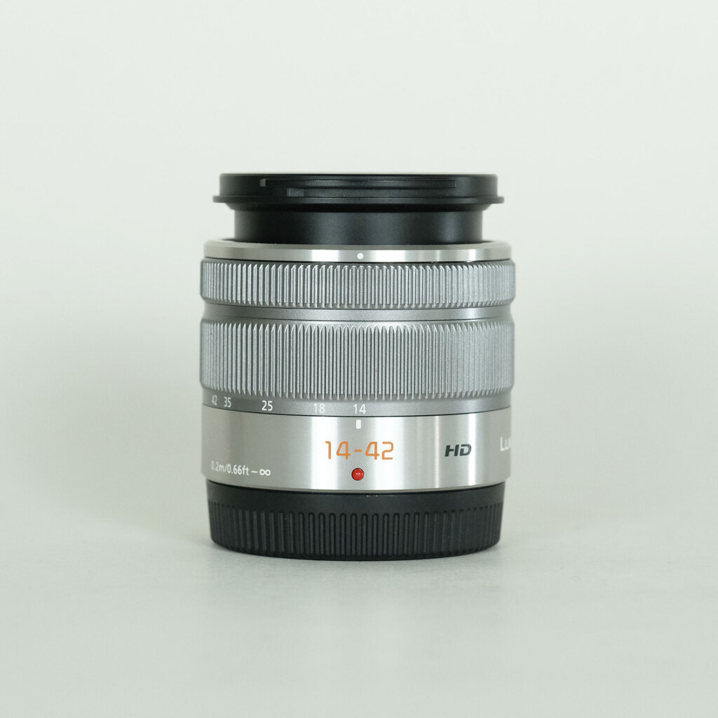 Panasonic LUMIX G VARIO 14-42mm F3.5-5.6II ASPH. MEGA O.I.S.  シルバー    H-FS1442A-S