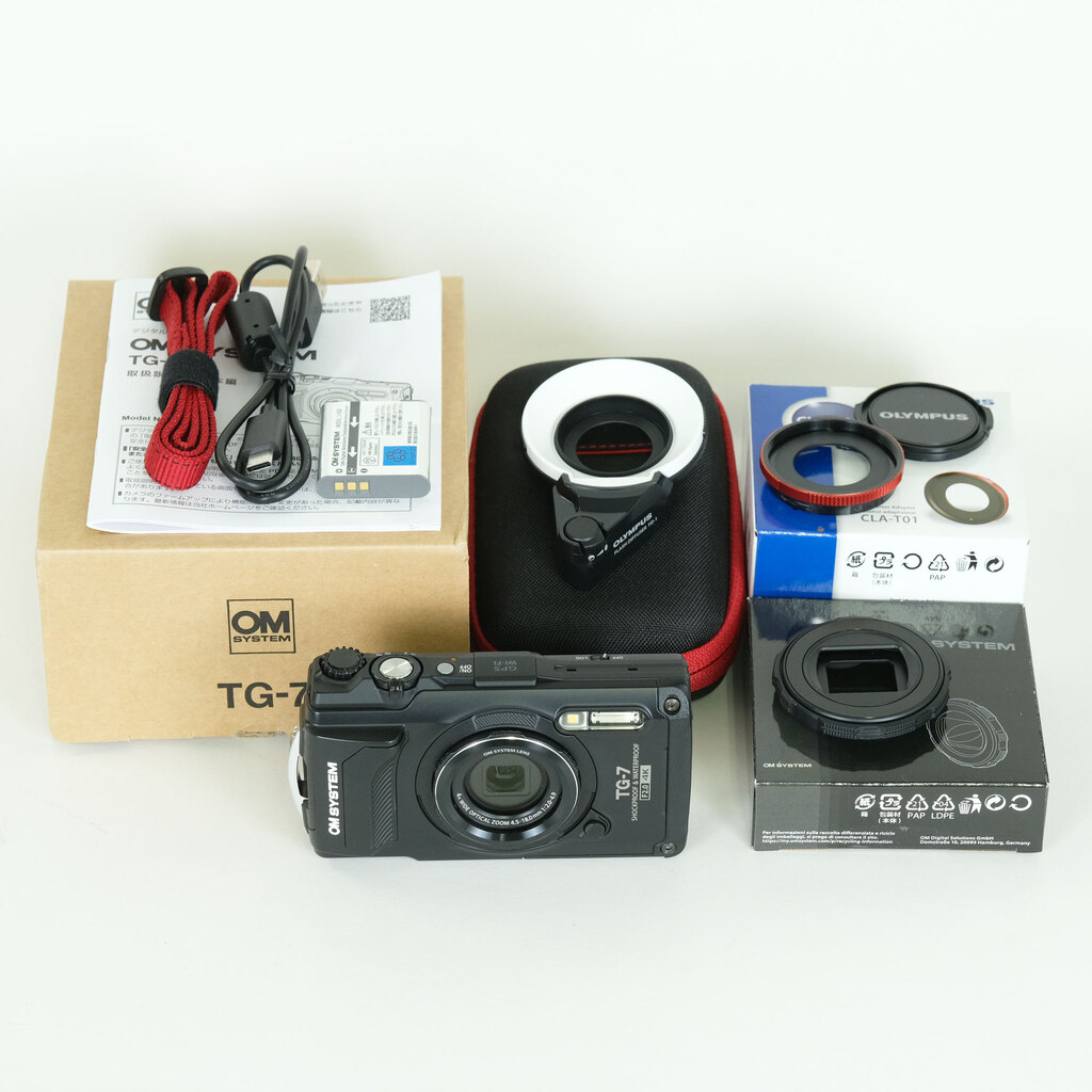 OM SYSTEM Tough TG-7 ブラック