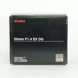SIGMA 50mm F1.4 EX DG HSM (キヤノンEF用)