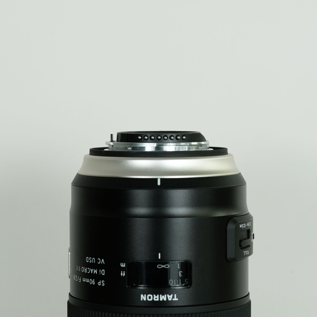 TAMRON SP 90mm F/2.8 Di MACRO 1:1 VC USD（Model F017）[ニコンF用]