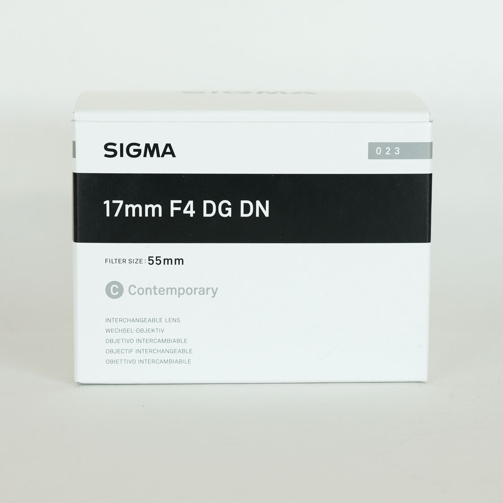 SIGMA 17mm F4 DG DN｜Contemporary [ソニーE用]