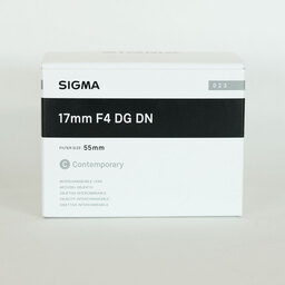 SIGMA 17mm F4 DG DN｜Contemporary [ソニーE用]