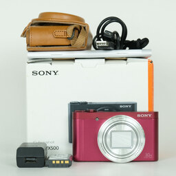 SONY Cyber-shot DSC-WX500 レッド