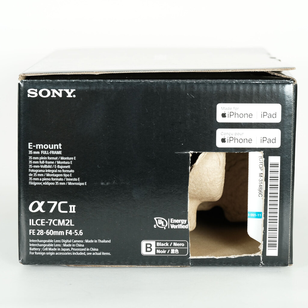 SONY α7C II（ILCE-7CM2）
