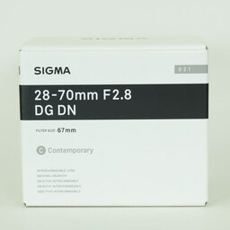 SIGMA 28-70mm F2.8 DG DN ｜Contemporary[ソニーE用]