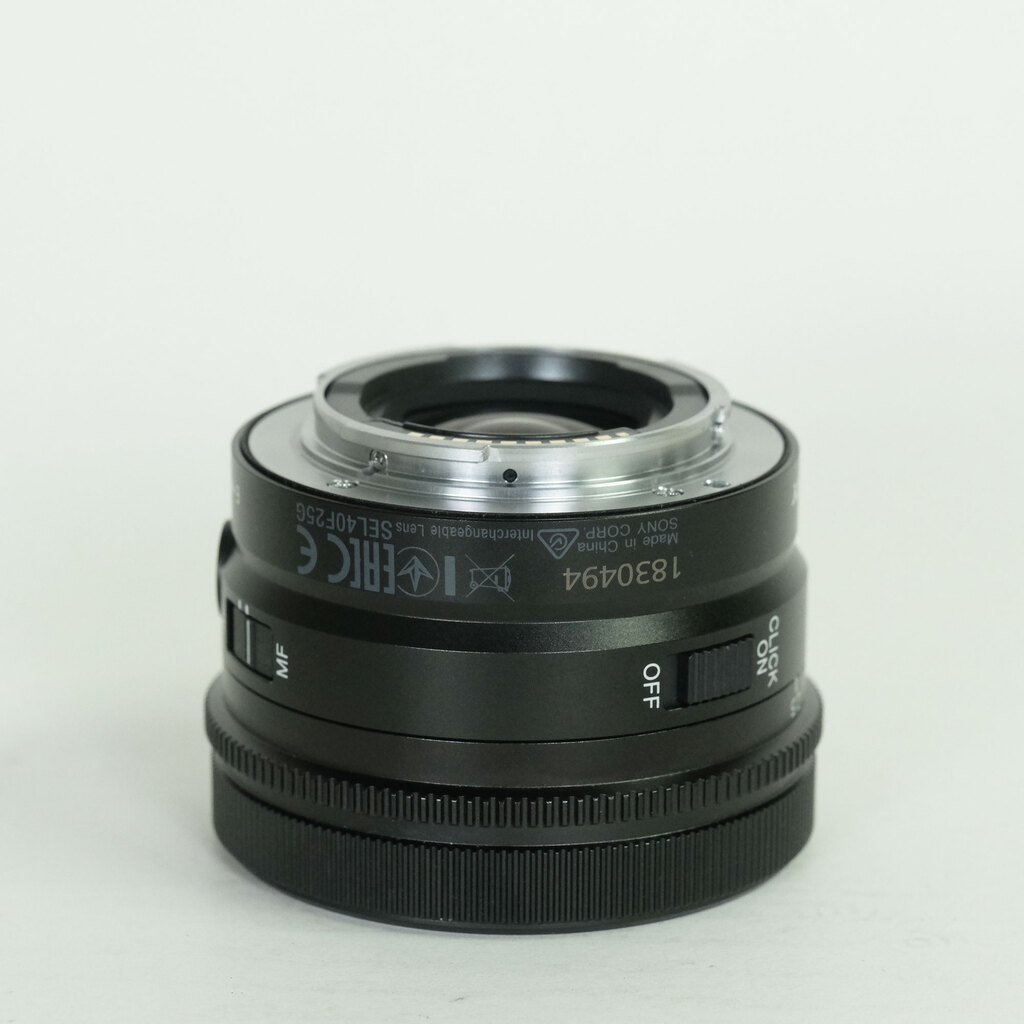 SONY FE 40mm F2.5 G SEL40F25G