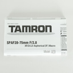 TAMRON SP 28-75mm F2.8 XR Di LD ASPH [IF] Macro/Model A09NII(ニコンF用)   【AFモーター内蔵】