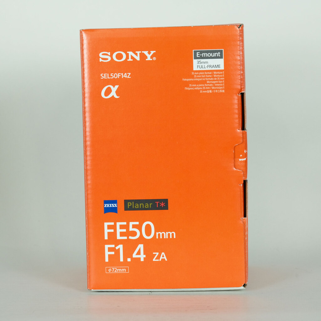 SONY Planar T* FE 50mm F1.4 ZA SEL50F14Z SONY Planar T* FE 50mm F1.4 ZA SEL50F14Z