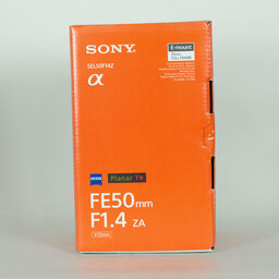 SONY Planar T* FE 50mm F1.4 ZA SEL50F14Z SONY Planar T* FE 50mm F1.4 ZA SEL50F14Z