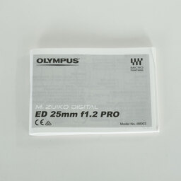 OLYMPUS M.ZUIKO DIGITAL ED 25mm F1.2 PRO
