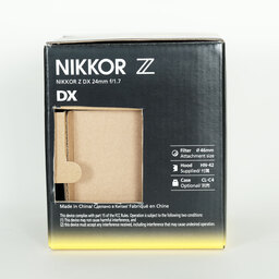 Nikon NIKKOR Z DX 24mm f/1.7