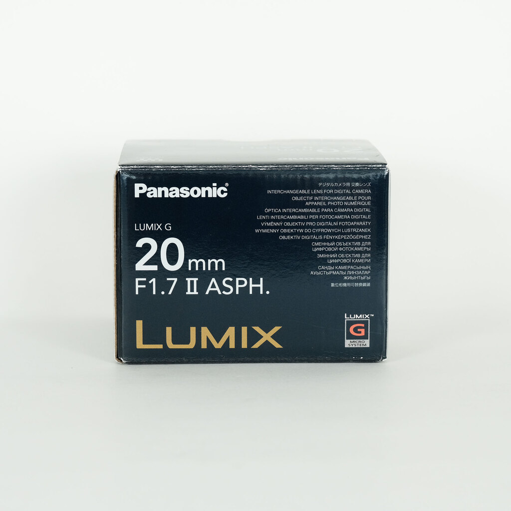 Panasonic LUMIX G 20mm F1.7 II ASPH.