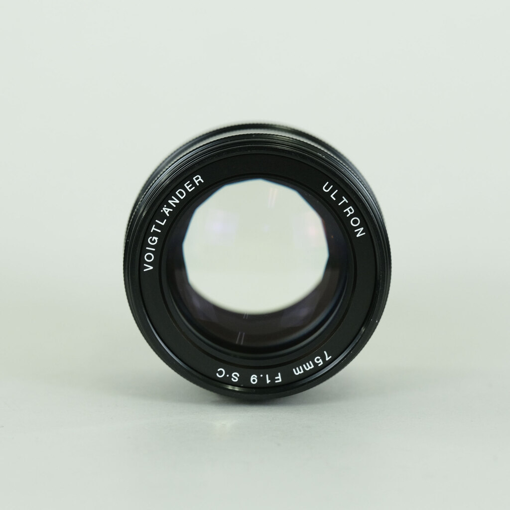 コシナ フォクトレンダー ULTRON 75mm F1.9 SC シングルコート ブラックペイント ライカM用