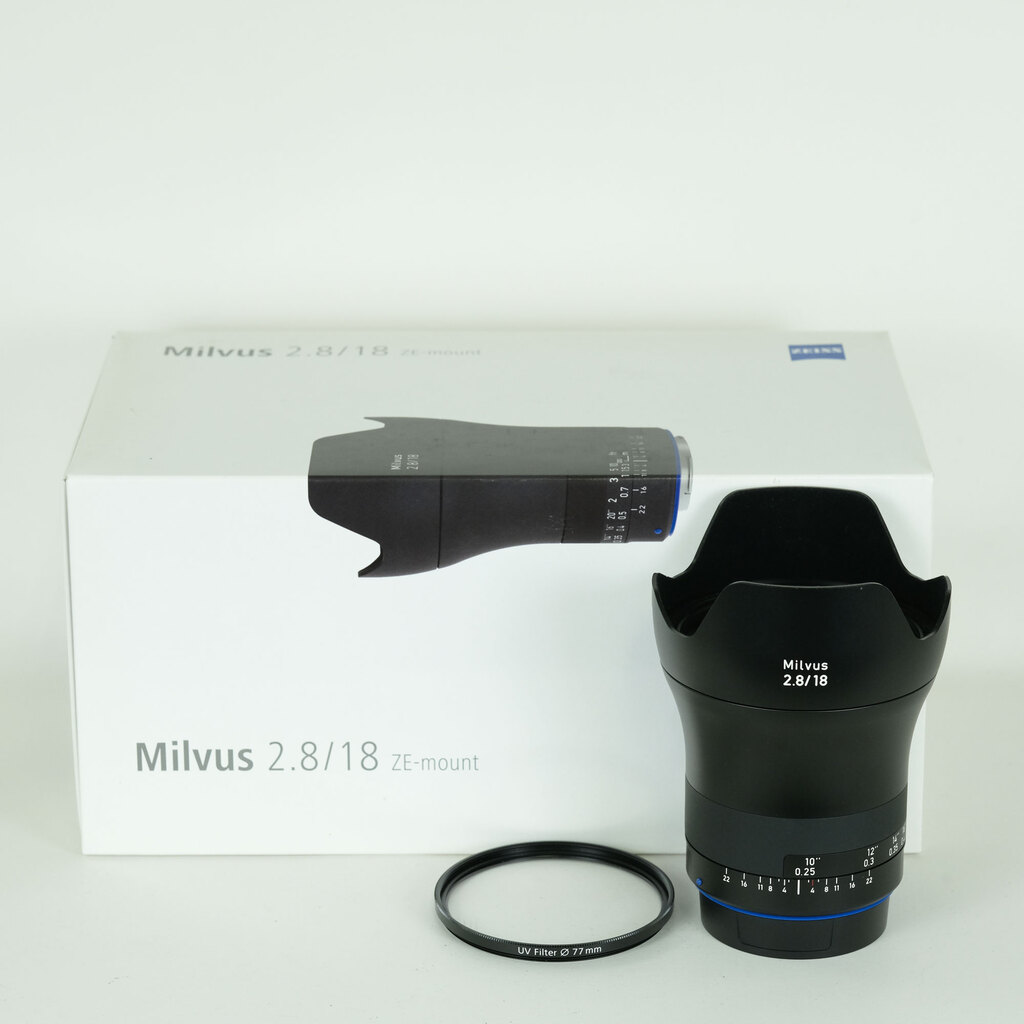Carl Zeiss Milvus 2.8/18 ZE Carl Zeiss Milvus 2.8/18 ZE