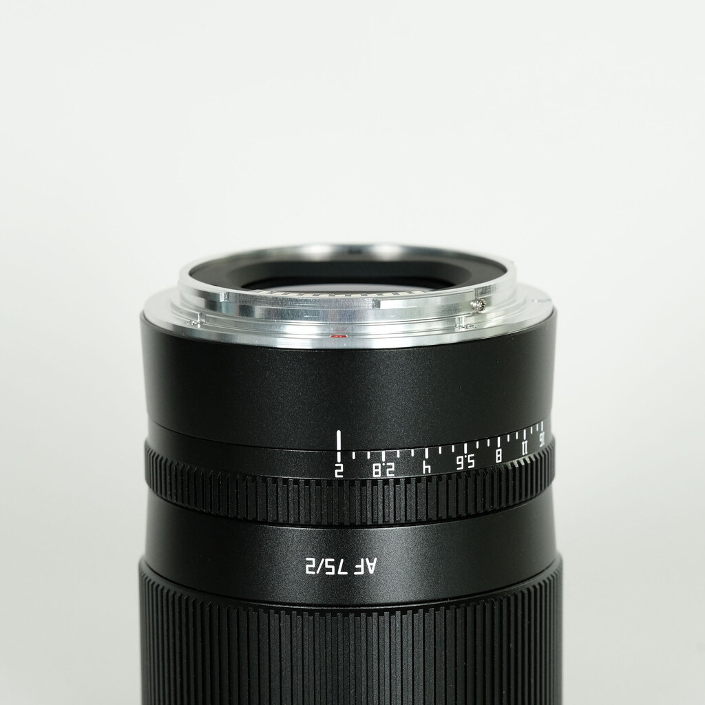 銘匠光学 TTArtisan AF 75mm f/2 ニコンZ用 ブラック