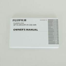 FUJIFILM XF10-24mmF4 R OIS WR