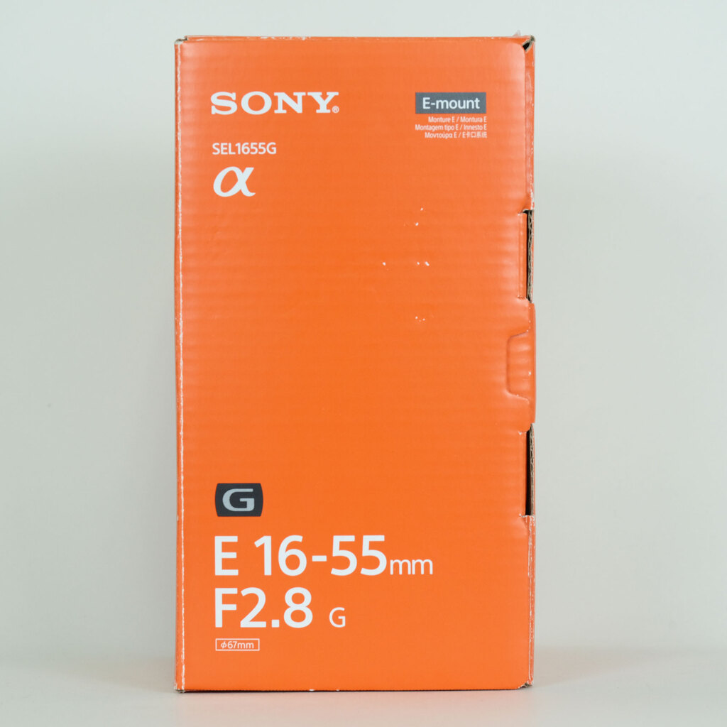 SONY E 16-55mm F2.8 G SEL1655G SONY E 16-55mm F2.8 G SEL1655G