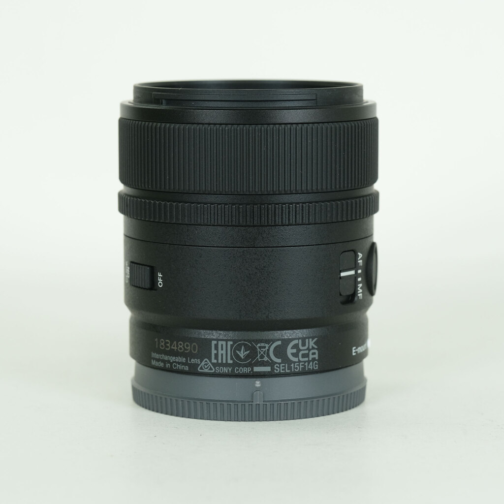 SONY E 15mm F1.4 G SEL15F14G