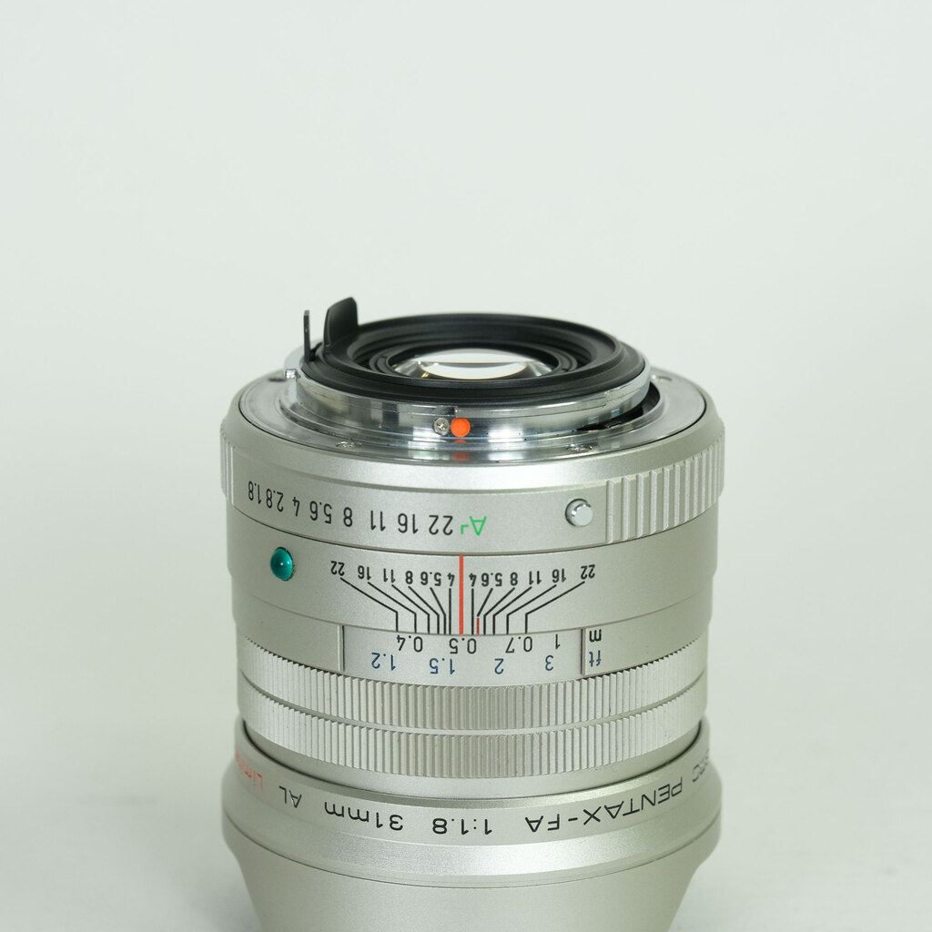 PENTAX FA31mm F1.8 AL Limited シルバー