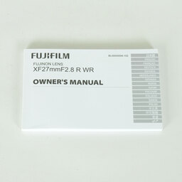 FUJIFILM XF27mmF2.8 R WR