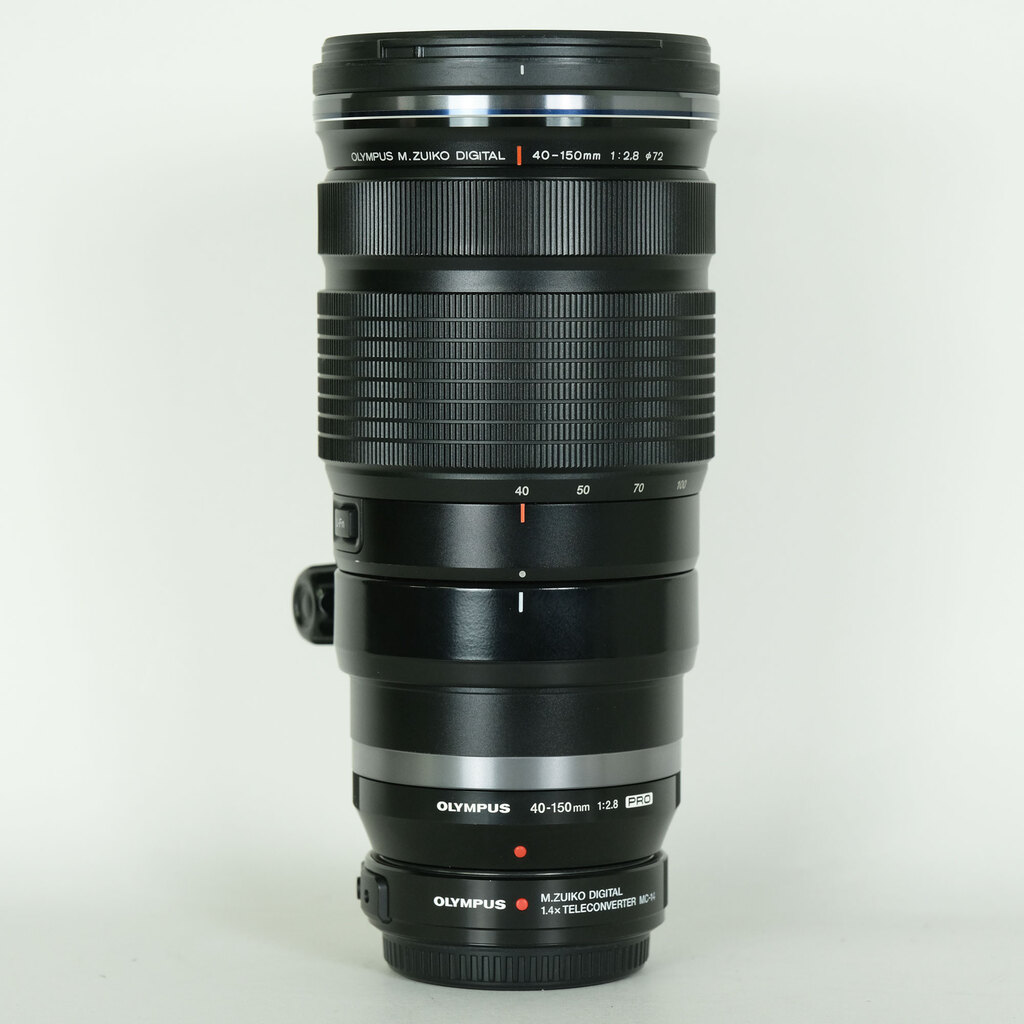M.ZUIKO DIGITAL ED 40-150mm F2.8 PRO 1.4x テレコンバーターキット