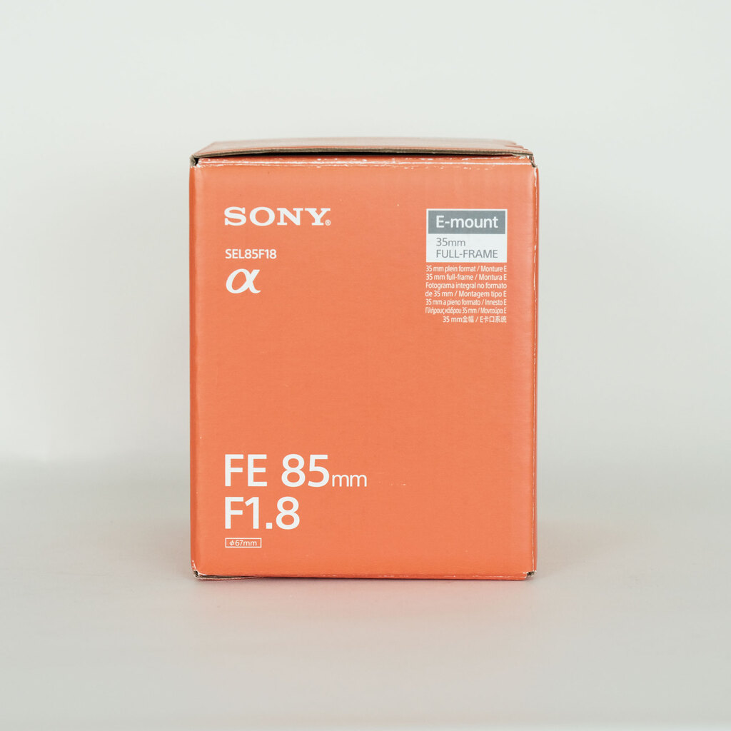 SONY FE 85mm F1.8 SEL85F18