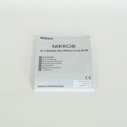 Nikon AF-S NIKKOR 200-500mm f/5.6E ED VR